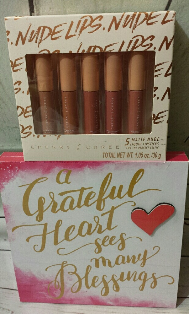 Cherry Chree 5 Matte Nude Liquid Lipsticks